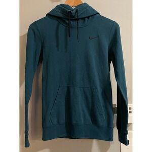 Nike Hoodie Pullover Sweatshirt High‎ Neck Tech Fleece Lightweight Womens XS